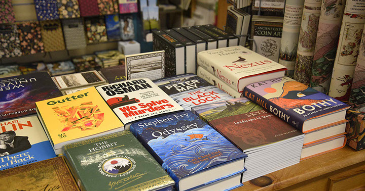 Our book shop on the Isle of Skye has a large selection of books available for sale
