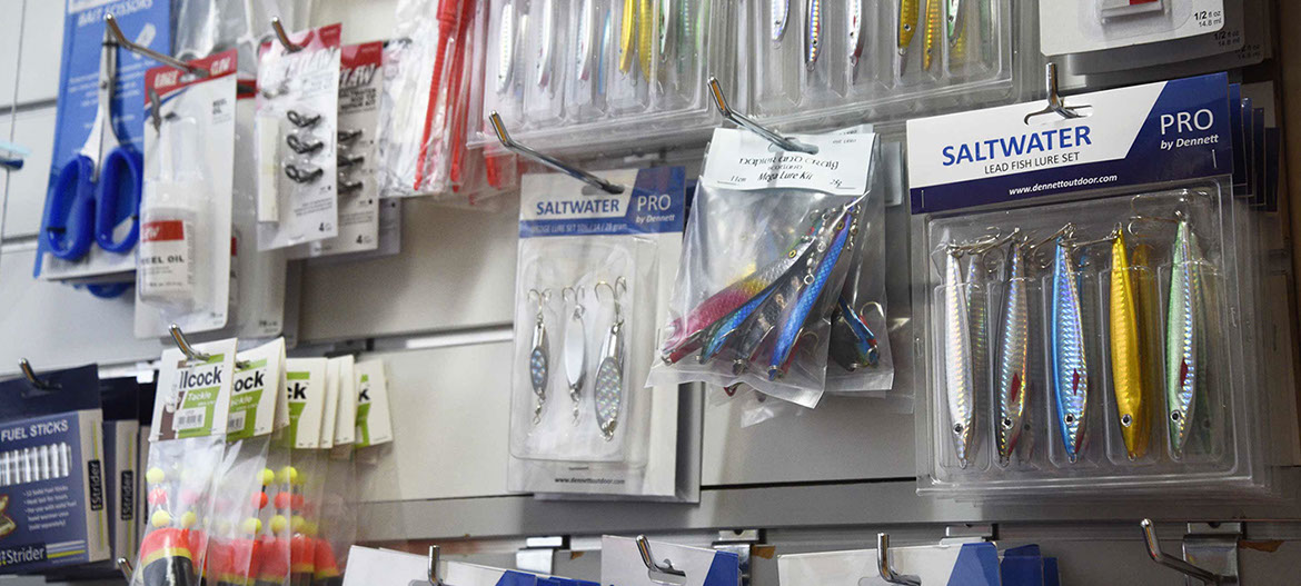 Purchase fishing supplies at Carmina Gadelica book shop on the Isle of Skye