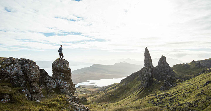 Visit The Old Man of Storr on the Isle of Skye 